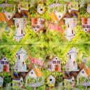 036 Vogelhäuschen - 3-lagig